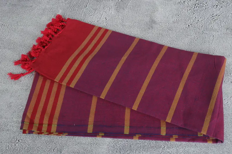 Bulk Order Towel, Hammam Towel USA, Bathroom Towel, Turkish towel, Personalized Turkish Towel, Large Turkish Towel, 68x32 Cotton Striped Towel - 6