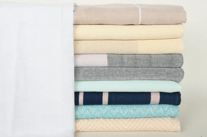 Gift For Coworker, Bridesmaid Gifts, Small Bath Towels, Spa Towel, Monogram Turkish Bath Towel, Turkish Hand Towel, 40x20 Cotton Set of 10 Towel - 1