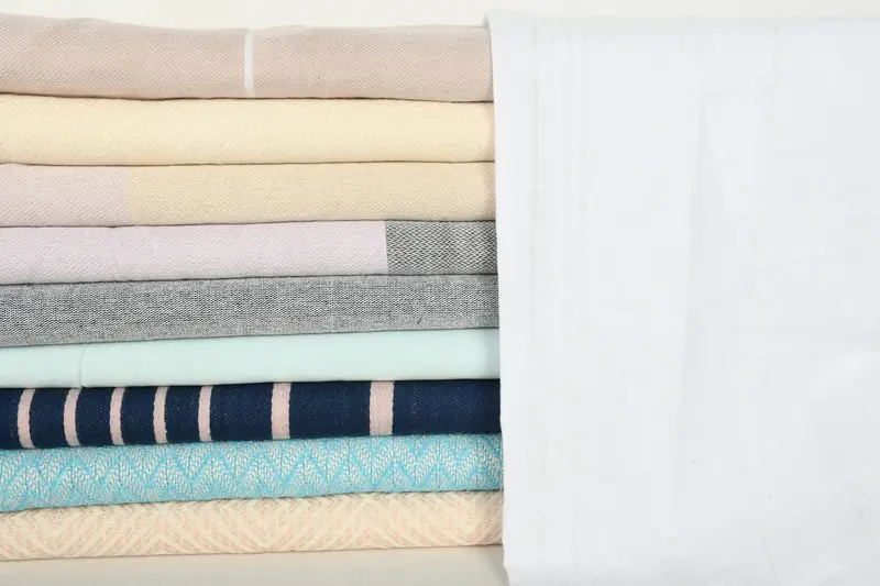 Gift For Coworker, Bridesmaid Gifts, Small Bath Towels, Spa Towel, Monogram Turkish Bath Towel, Turkish Hand Towel, 40x20 Cotton Set of 10 Towel - 2