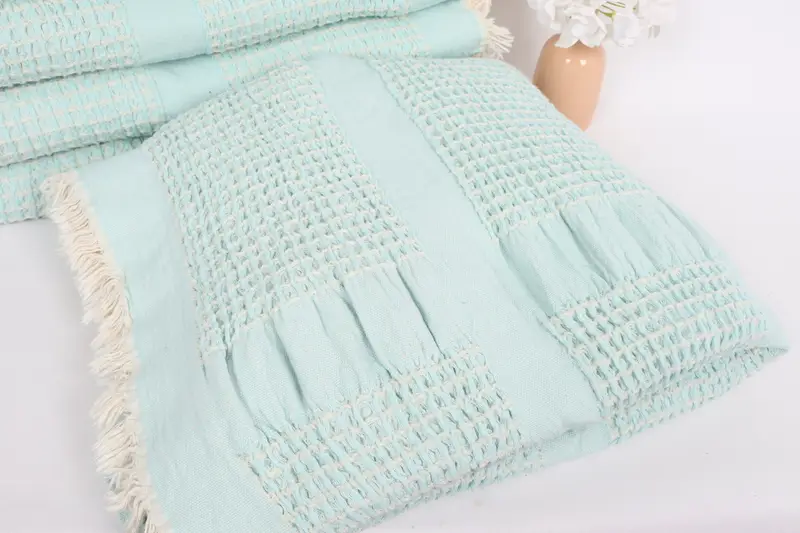 Custom Beach Blanket, Boho Throw Blankets, Bachelorette Party Favors, Custom Blanket, Bachelorette Party Gifts For Bride, 84x80 Cotton Waffle Towel - 5