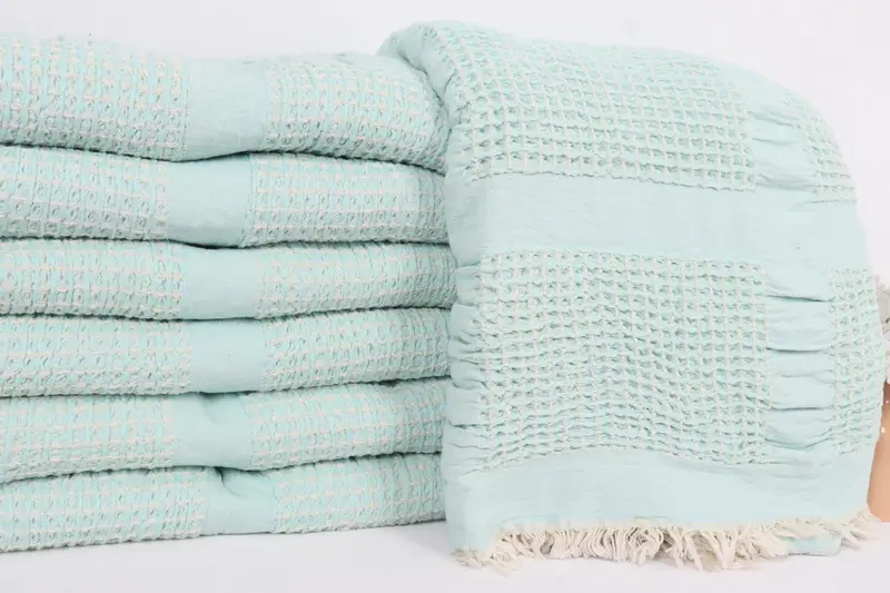 Custom Beach Blanket, Boho Throw Blankets, Bachelorette Party Favors, Custom Blanket, Bachelorette Party Gifts For Bride, 84x80 Cotton Waffle Towel - 2