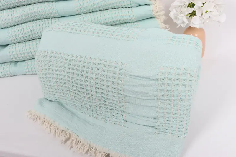 Custom Beach Blanket, Boho Throw Blankets, Bachelorette Party Favors, Custom Blanket, Bachelorette Party Gifts For Bride, 84x80 Cotton Waffle Towel - 4