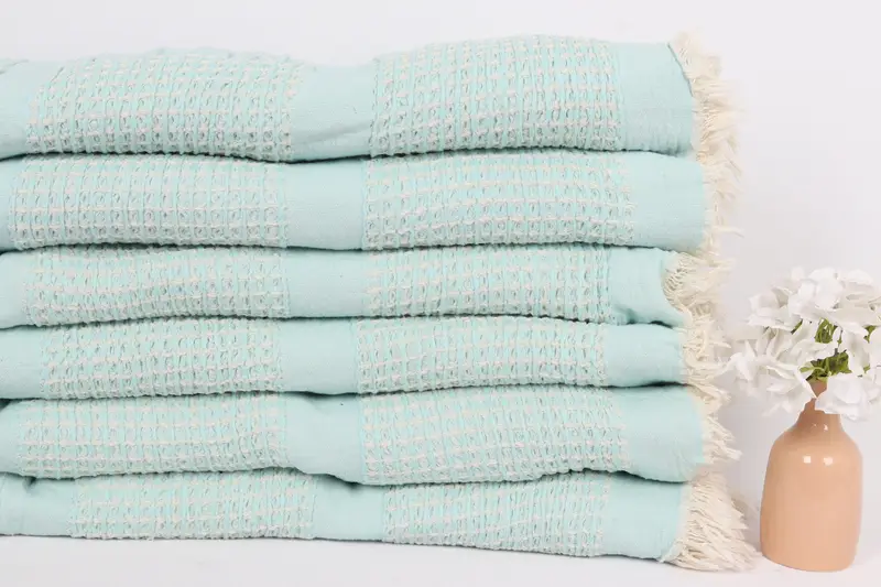 Custom Beach Blanket, Boho Throw Blankets, Bachelorette Party Favors, Custom Blanket, Bachelorette Party Gifts For Bride, 84x80 Cotton Waffle Towel - 3