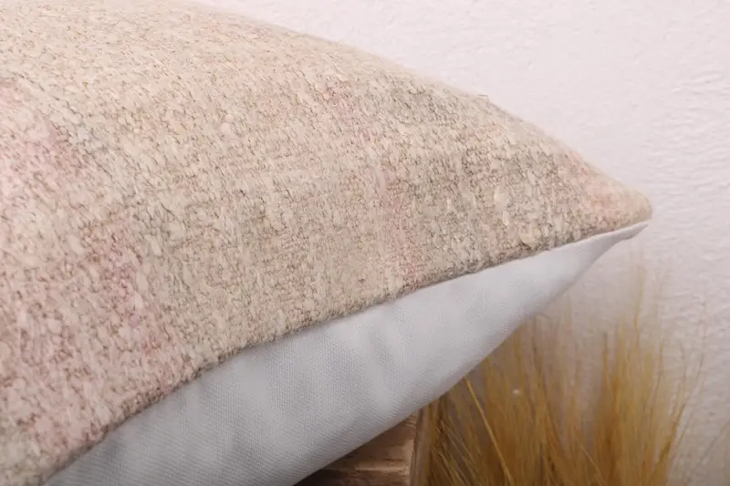 Cushion, 18x18 Beige Pillow Cover, Pillow for Sofa, Gift Pillow, Bright Cushion, Traditional Pillow, Boho Pillow Sham Cover, Boho Chic Pillow Case - 6