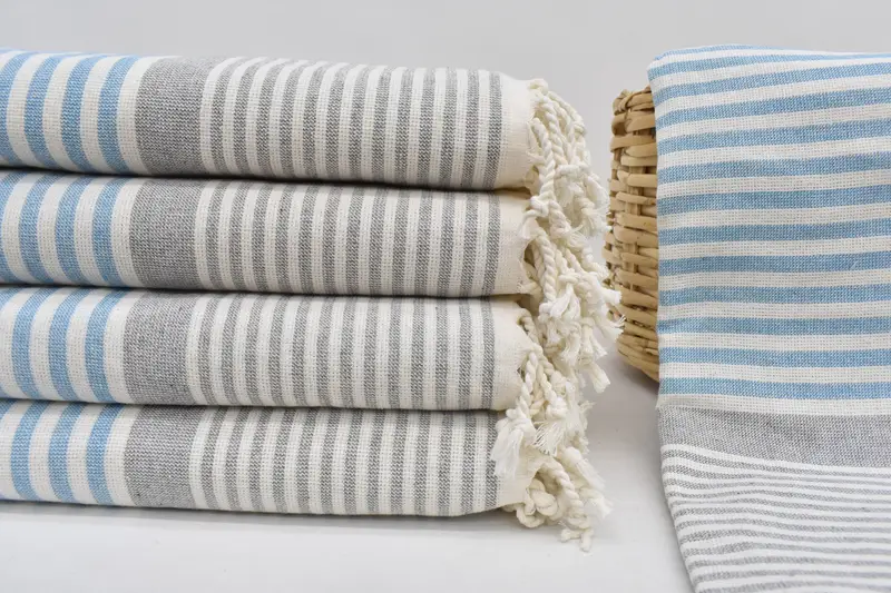 Home Decor Gifts, 68x40 Cotton Striped Terry Towel, Luxury Turkish peshtemal beach towel, Gift For Him, Personalize Gift, Bridal Shower Favors