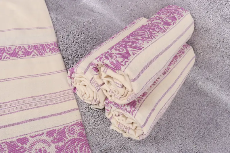 66x40 Cotton Scorpion Design Towel, Monogram Beach Towel, Monogram Turkish Bath Towel, Best Friend Gift, Lightweight Turkish towel, Gift For Bride - 8
