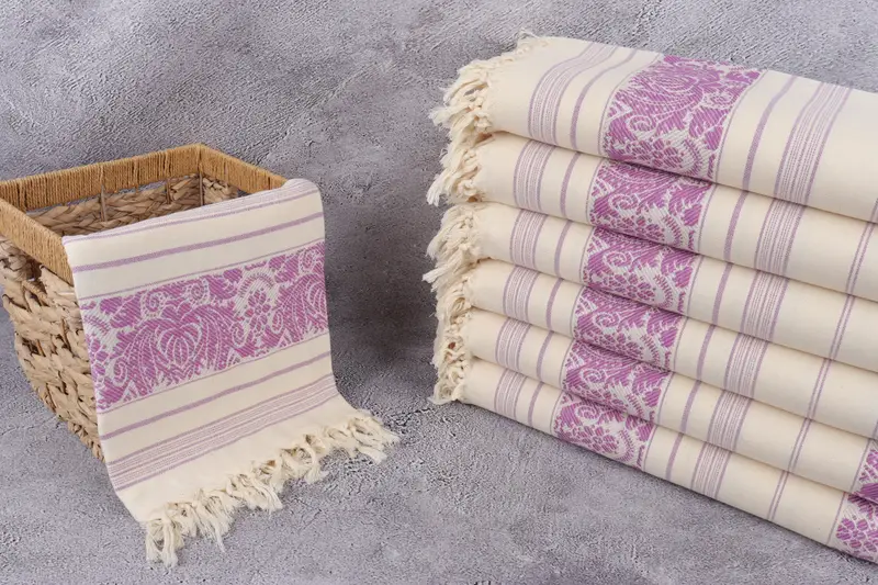 66x40 Cotton Scorpion Design Towel, Monogram Beach Towel, Monogram Turkish Bath Towel, Best Friend Gift, Lightweight Turkish towel, Gift For Bride - 3