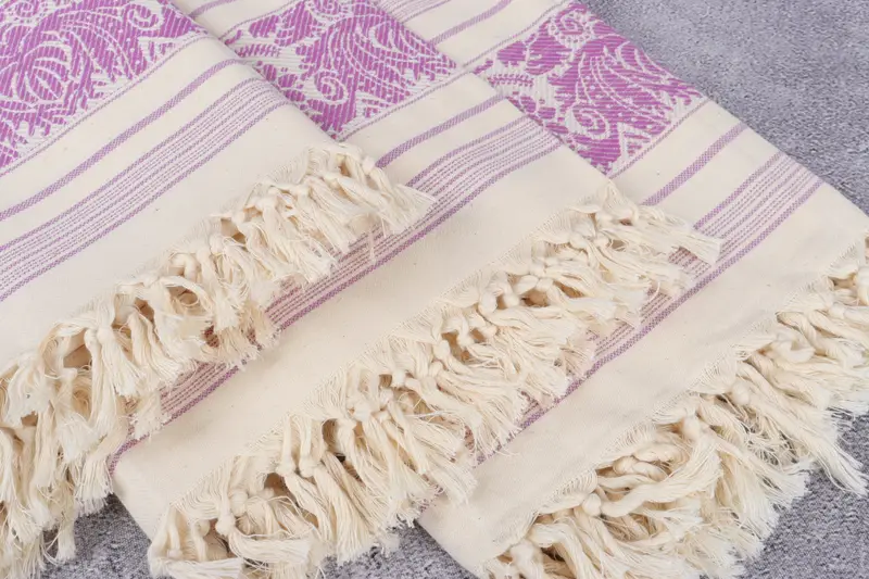66x40 Cotton Scorpion Design Towel, Monogram Beach Towel, Monogram Turkish Bath Towel, Best Friend Gift, Lightweight Turkish towel, Gift For Bride - 5