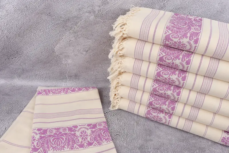 66x40 Cotton Scorpion Design Towel, Monogram Beach Towel, Monogram Turkish Bath Towel, Best Friend Gift, Lightweight Turkish towel, Gift For Bride - 2