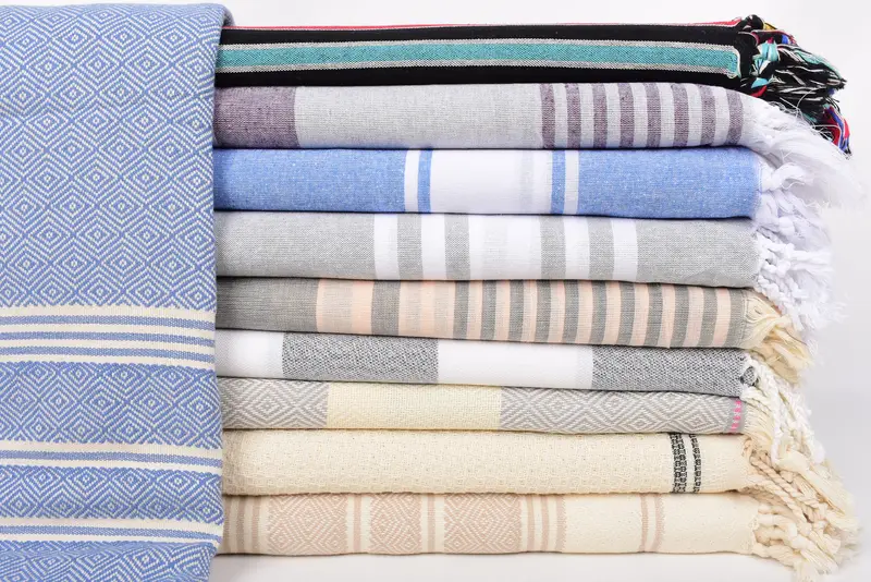 Sand-resistant towel, 70x40 Cotton Set of 10 Towel, Personalized Gift For Her, Monogram Turkish Towel, Turkish Beach Towel Monogram, Custom Gift - 3