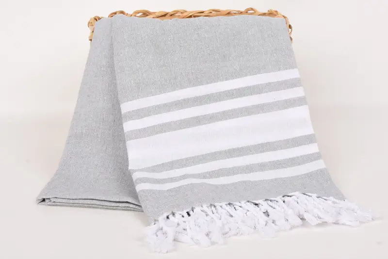 Sand-resistant towel, 70x40 Cotton Set of 10 Towel, Personalized Gift For Her, Monogram Turkish Towel, Turkish Beach Towel Monogram, Custom Gift - 5