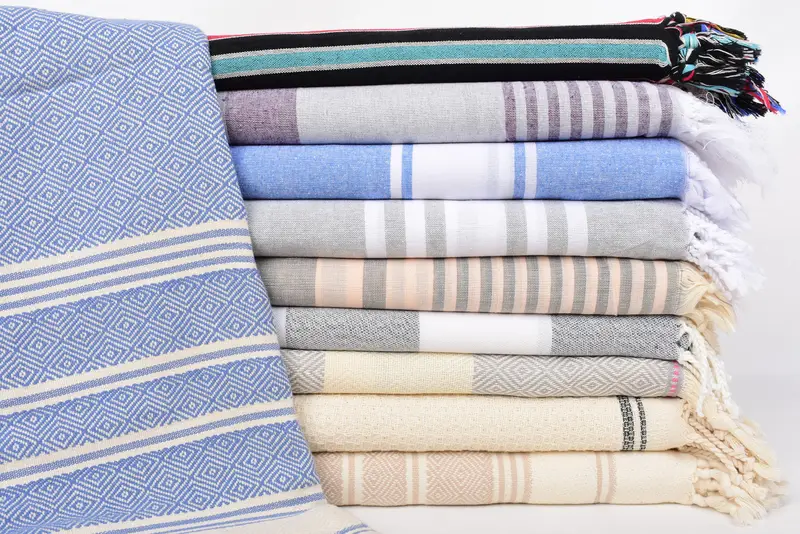 Sand-resistant towel, 70x40 Cotton Set of 10 Towel, Personalized Gift For Her, Monogram Turkish Towel, Turkish Beach Towel Monogram, Custom Gift - 1