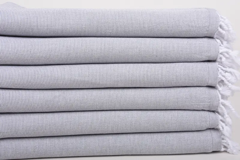 Organic Turkish towel, Monogram Turkish Towel, 68x40 Cotton Polka Dot Towel, Bachelorette Party Gift, Scarf Towel, Bridesmaid Gifts Personalized - 3