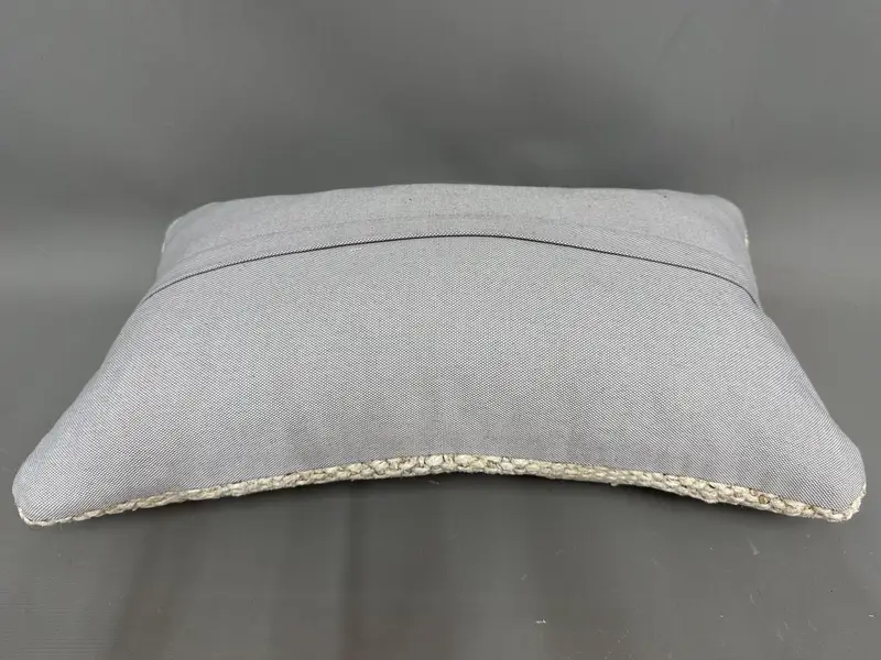 Gift Pillow, Vintage Throw Pillow Sham, 12x20 White Pillow Case, Pillow Case, Boho Pillow, Kilim Cushion Sham, Outdoor Bolster Pillow Case - 7
