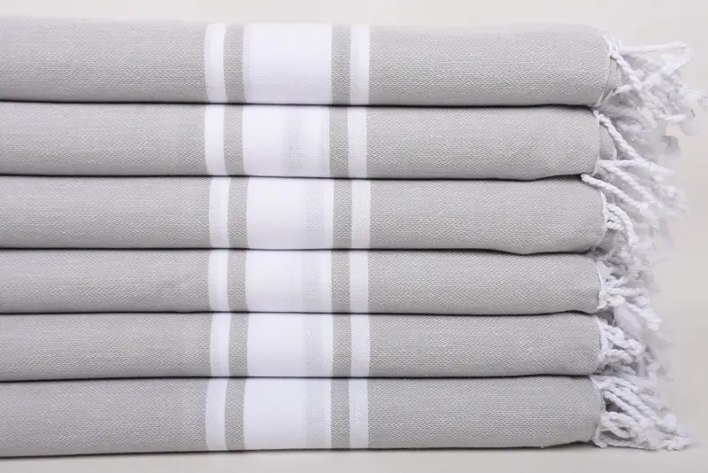 Bachelorette Towel, 70x40 Cotton Striped Towel, Holiday Towel, Personalized Bridesmaid Gift, Bridesmaid Gifts, Baby Boy Gift, Bridesmaid Gift Towel - 3