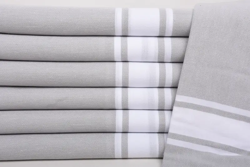 Bachelorette Towel, 70x40 Cotton Striped Towel, Holiday Towel, Personalized Bridesmaid Gift, Bridesmaid Gifts, Baby Boy Gift, Bridesmaid Gift Towel - 2