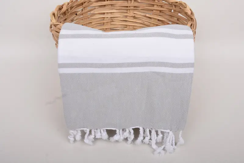 Bachelorette Towel, 70x40 Cotton Striped Towel, Holiday Towel, Personalized Bridesmaid Gift, Bridesmaid Gifts, Baby Boy Gift, Bridesmaid Gift Towel - 5