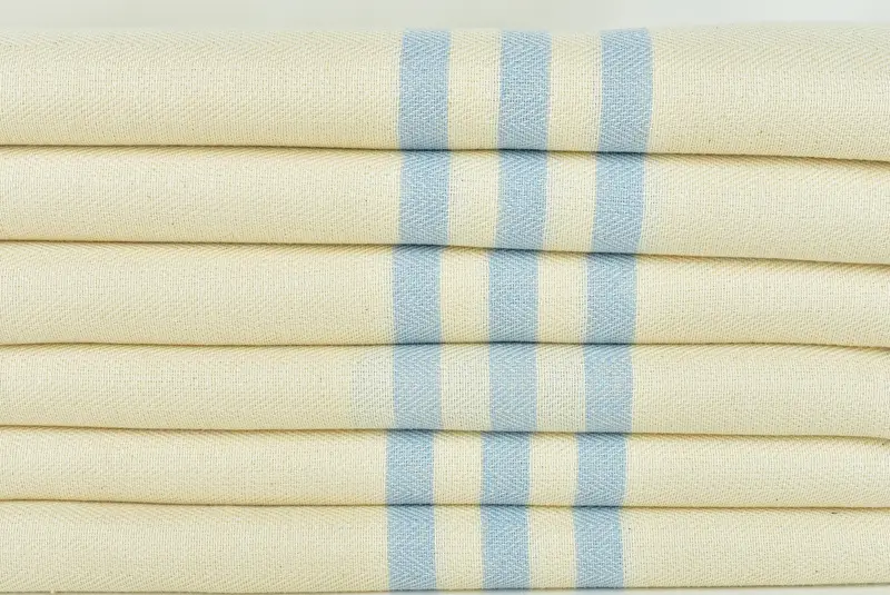 Personalized Gifts, Grandma Gift, Organic Cotton Towel, Embroidery Towel, 70x40 Cotton Striped Towel, Cotton towel, Personalized Beach Towel - 2