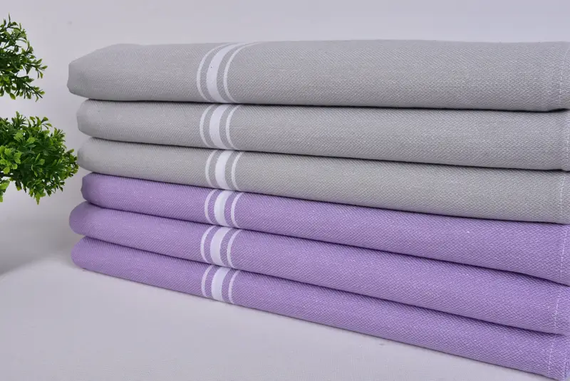 Absorption Handtuch, Turnhandel, personalisiertes Geschenk, personalisiertes Strandtuch, Reisehandtuch, 70x40 -Streifen -Randtuch aus Baumwolle, Trauzeugung, Trauzeuggeschenk - 3