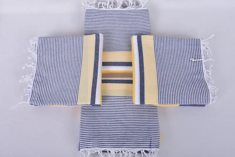 68x40 Cotton Striped Towel, Personalized Gift For Him, Peshtemal Towel, Bridesmaid Gifts, Gift For Him, Gift For Wedding Day, Custom Gift, Gym Towel - 7