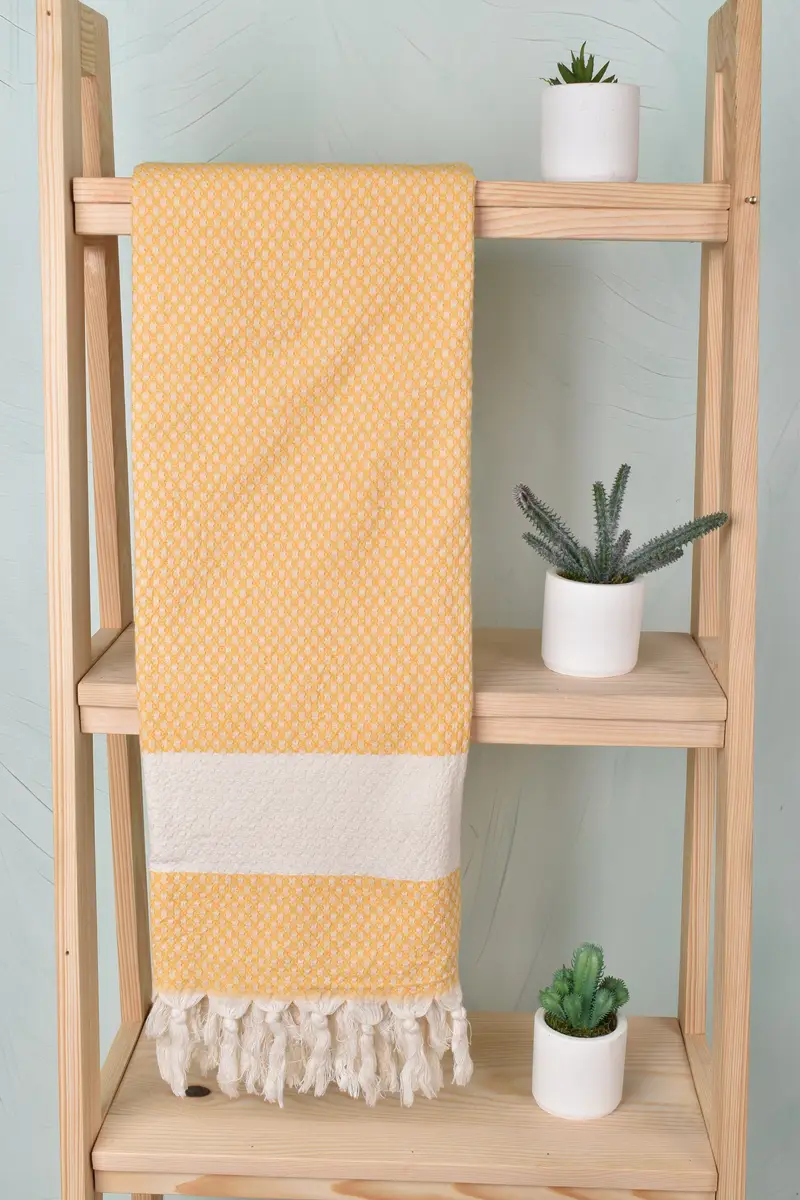 Organic Beach Towel, Travel Towel, Gift For Bride, Pool Towels, 68x36 Cotton Geometric Towel, Thin towel, Personalized Gifts, Monogram Beach Towel - 8