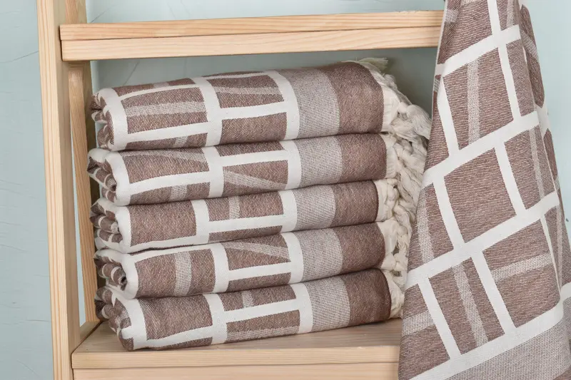 First Wedding Anniversary Gift, Bathroom Towel, 70x34 Cotton Patterned Towel, Beach towel, Best Beach Towel, Bridesmaid Towel, Turkish Towel Beach - 2