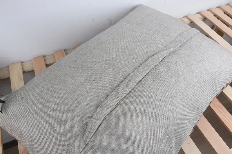 Turkish Bench Pillow Sham, Office Chair Cushion Case, Vintage Pillow, Cushion, 20x28 Beige Cushion Cover, Home Decor Pillow, Turkish Kilim Pillow - 8