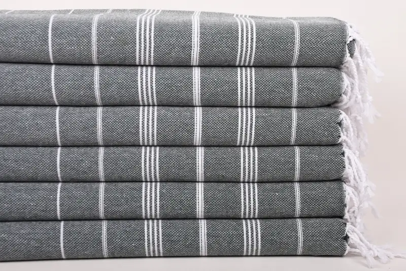 Wedding Gift, Wedding Favors, Summer Gift, Bridesmaid Gifts, Bachelorette Party Gifts Bridesmaids, 38x18 Cotton Striped Towel, Bachelor Party Gifts - 3