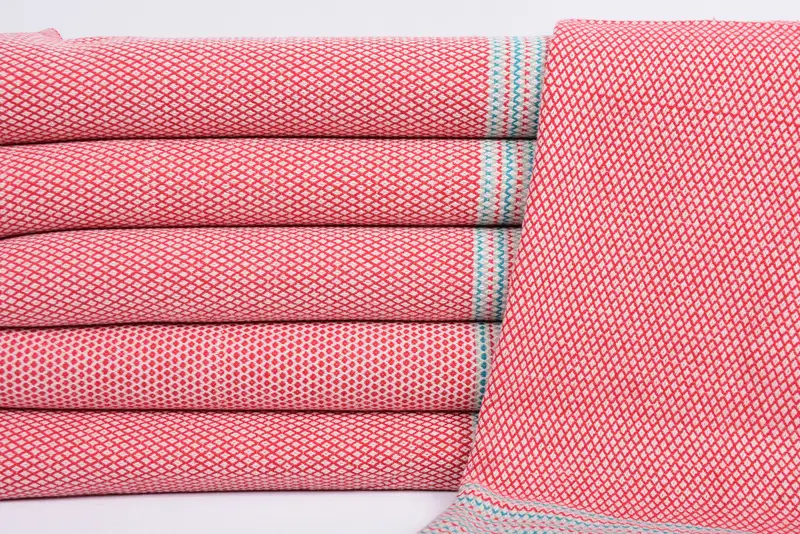 Handmade Gift, Spa Towel, Monogrammed Hand Towel, Small Bath Towels, Best Friend Gift Ideas, 36x20 Cotton Striped Towel, Personalized Kitchen Towel - 2