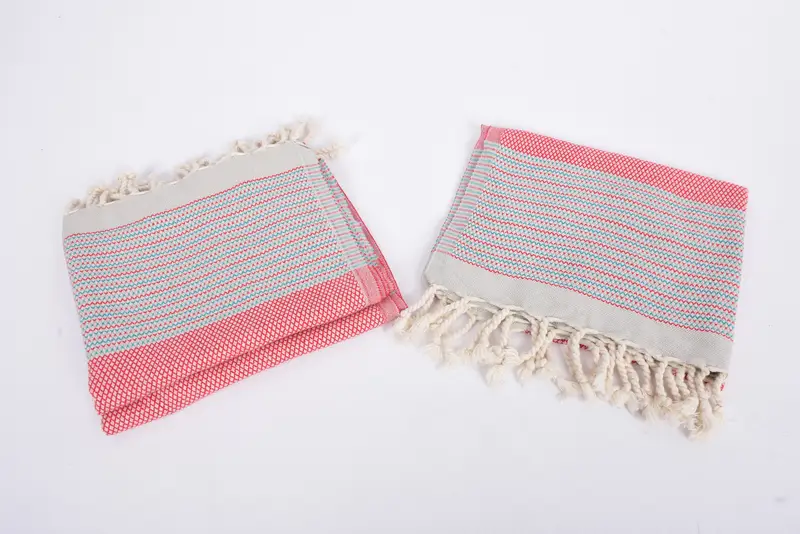 Handmade Gift, Spa Towel, Monogrammed Hand Towel, Small Bath Towels, Best Friend Gift Ideas, 36x20 Cotton Striped Towel, Personalized Kitchen Towel - 8