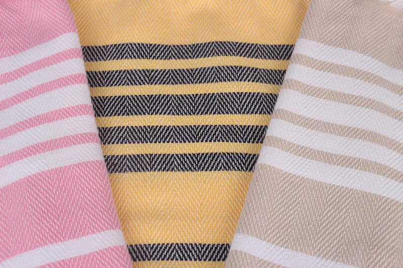 40x20 Cotton Zig zag Towel, Monogrammed Hand Towel, Wedding Gift, Valentines Day Gift Idea, Best Friend Wedding Gift, Personalized Dish Towel - 3