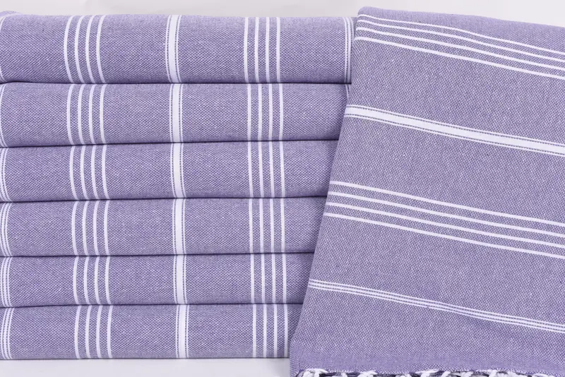Monogram Beach Towel, 70x40 Cotton Striped Towel, Valentines Day Gift Idea, Wedding Hand Made Gift, Quick-Dry Beach Towel, Bridesmaid Gift - 2