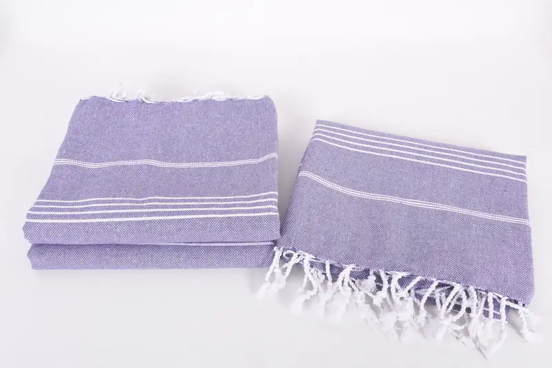 Monogram Beach Towel, 70x40 Cotton Striped Towel, Valentines Day Gift Idea, Wedding Hand Made Gift, Quick-Dry Beach Towel, Bridesmaid Gift - 7