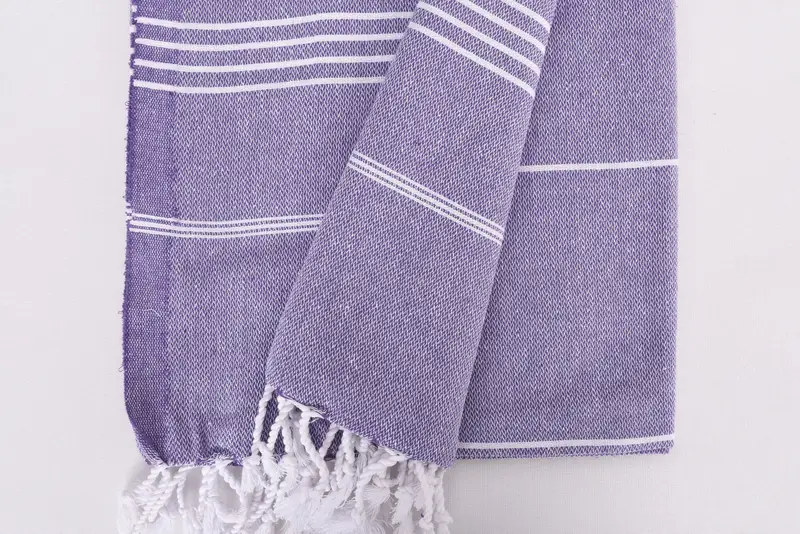 Monogram Beach Towel, 70x40 Cotton Striped Towel, Valentines Day Gift Idea, Wedding Hand Made Gift, Quick-Dry Beach Towel, Bridesmaid Gift - 8