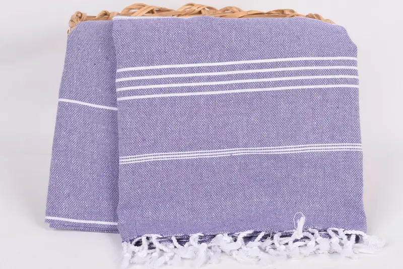 Monogram Beach Towel, 70x40 Cotton Striped Towel, Valentines Day Gift Idea, Wedding Hand Made Gift, Quick-Dry Beach Towel, Bridesmaid Gift - 5
