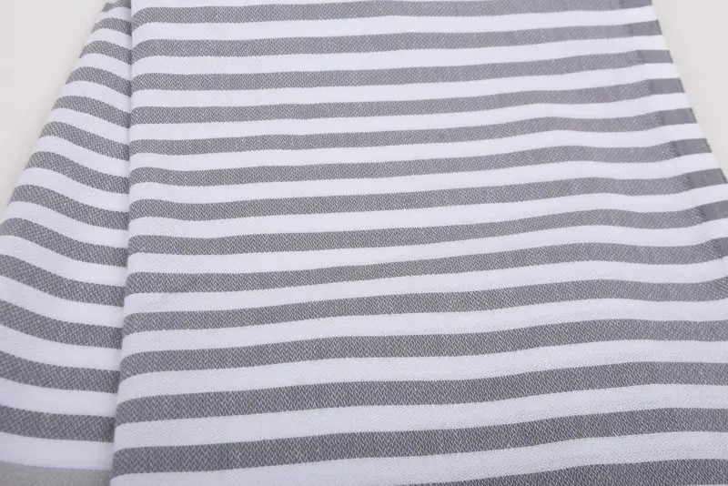 Beach Theme Wedding Gift, Personalized Gift, 40x24 Cotton Striped Towel, Monogrammed Hand Towel, Wedding Favors, Travel Towel, Bridal Party Gifts - 4