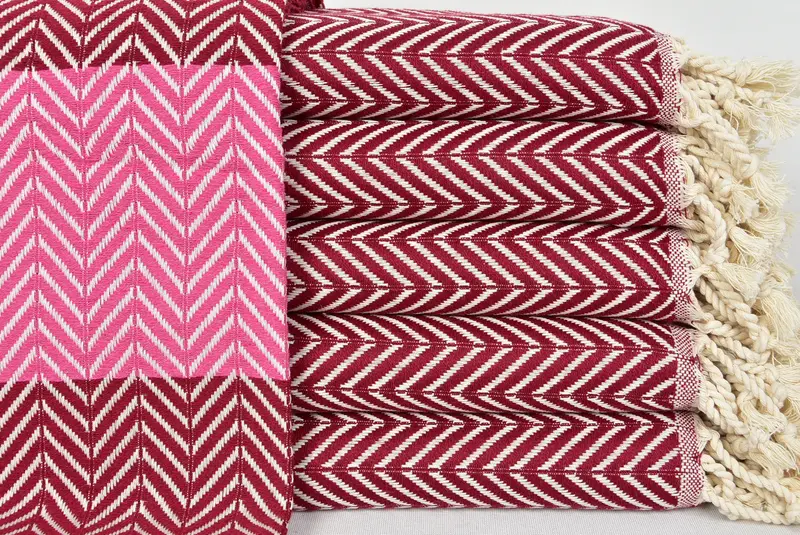 Turkish Towel Monogram, 70x40 Cotton Chevron Towel, Christmas Favors, Gift For Her, Turkish hand towel, Luxury Turkish Bath Towel, Thin towel - 1