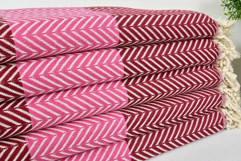 Turkish Towel Monogram, 70x40 Cotton Chevron Towel, Christmas Favors, Gift For Her, Turkish hand towel, Luxury Turkish Bath Towel, Thin towel - 3