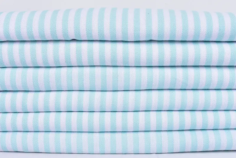 104x76 Cotton Striped Towel, Wedding Favors, Custom Wedding Gifts, Turkish Bedspread, Personalized Blanket, Personalized Bridesmaid Gift - 2