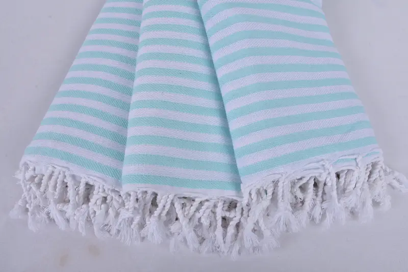 104x76 Cotton Striped Towel, Wedding Favors, Custom Wedding Gifts, Turkish Bedspread, Personalized Blanket, Personalized Bridesmaid Gift - 4