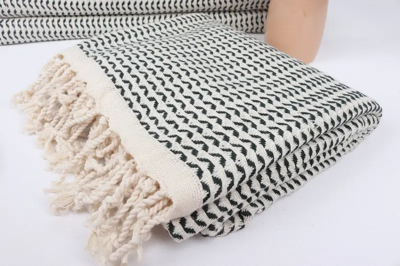 Bachelorette Party Favor, Sand-resistant Turkish towel for travel, Gift For Her, Custom Towel, 70x40 Cotton Diamond Towel, Personalized Gifts - 5