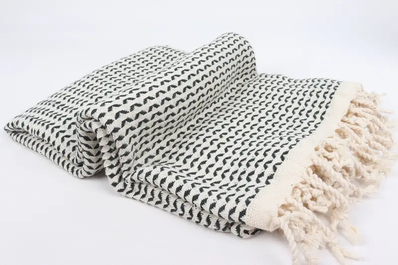 Bachelorette Party Favor, Sand-resistant Turkish towel for travel, Gift For Her, Custom Towel, 70x40 Cotton Diamond Towel, Personalized Gifts - 6
