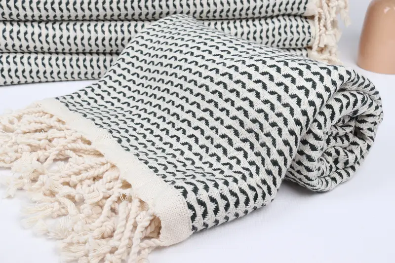 Bachelorette Party Favor, Sand-resistant Turkish towel for travel, Gift For Her, Custom Towel, 70x40 Cotton Diamond Towel, Personalized Gifts - 4
