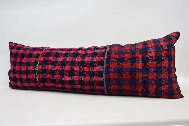 Pillow for Sofa, Pillow Cover, Vintage Kilim Throw Pillow, 16x48 Pink Cushion Cover, Personalized Gift Pillow Pillow Case, Interior Designer Pillow - 5