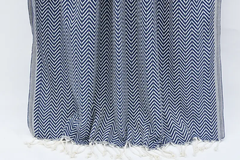 Lightweight towel, Turkish Towel USA, 70x40 Cotton Zig zag Towel, Embroidered Turkish Towel, Best Friend Gift Ideas, Bachelorette Party Decorations - 8