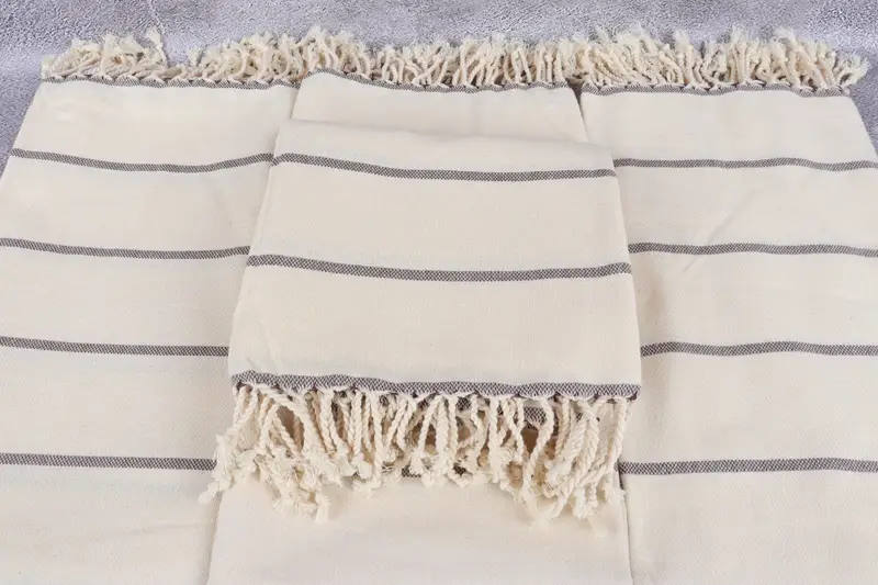 Gift For Her, Personalized Beach Towel, Personalized Turkish bath towel for home decor, Thin towel, Bride Gift, 68x38 Cotton Diamond Towel - 4