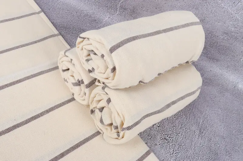 Gift For Her, Personalized Beach Towel, Personalized Turkish bath towel for home decor, Thin towel, Bride Gift, 68x38 Cotton Diamond Towel - 8