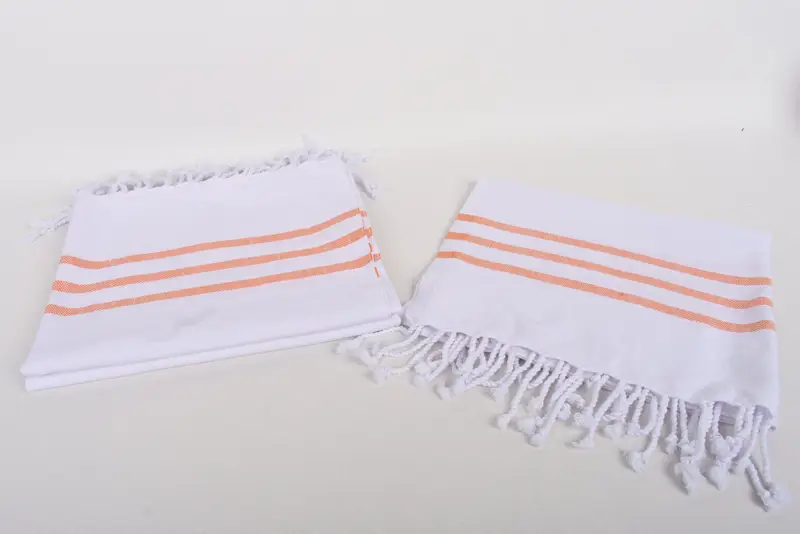 Embroidery Towels, Bridesmaid Gifts, Monogrammed Hand Towel, Bathroom Towels, Beach Wedding Favor, 40x24 Cotton Striped Towel, Gift For Him - 7