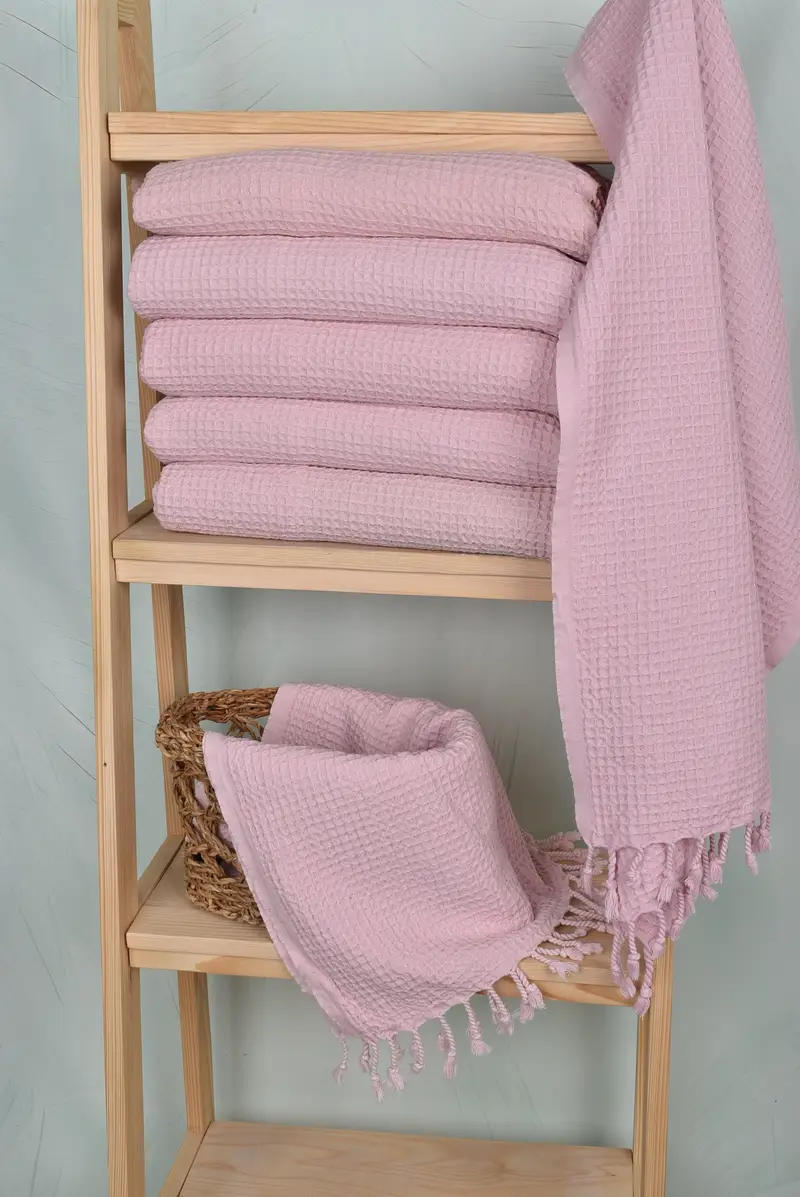 Spa Towel, Monogram Turkish Bath Towel, Wedding Favors, 40x20 Cotton Waffle Towel, Kitchen Towel, Bulk Order Towel, Bridal Gifts, Personalized Gift - 3