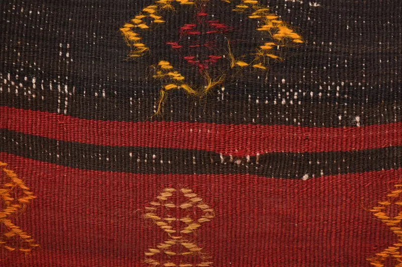 Neutral Pillow Sham, 16x24 Red Cushion Case, Cushion Case, Throw Kilim Pillow, Ethnical Kilim Rug Pillow, Boho Pillow Sham Cover - 3